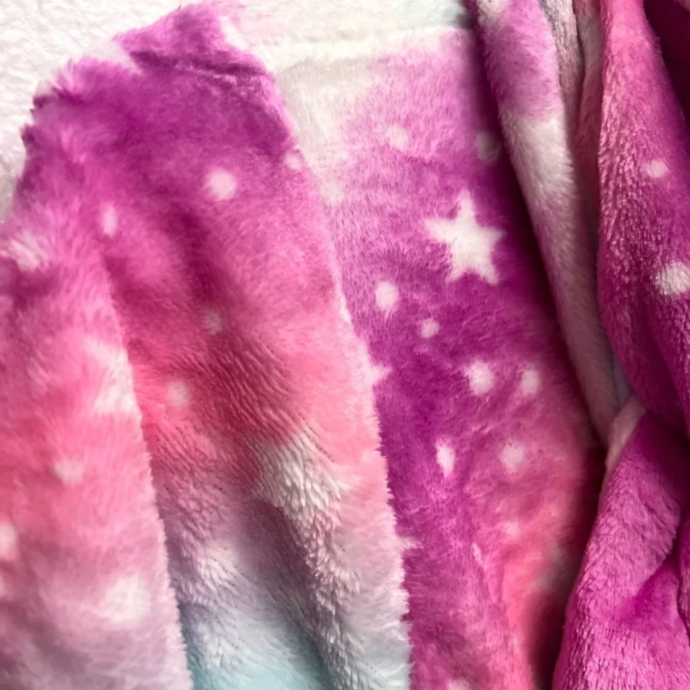 Girls Hooded Unicorn Robe (fits 8-10 years)